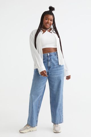 H&M + H&M+ 90s Baggy High Jeans