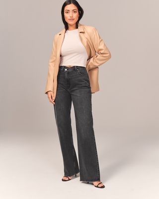 Abercrombie & Fitch + Curve Love High Rise 90s Relaxed Jean