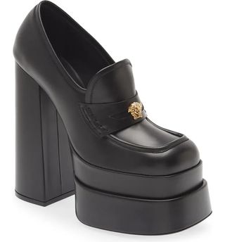 Versace + Platform Loafers Pump