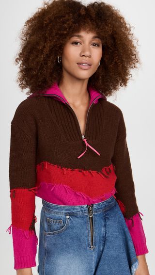 Andersson Bell + Mountain Half Zip Sweater