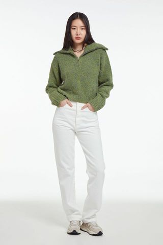 Apparis + Jean Half Zip Sweater