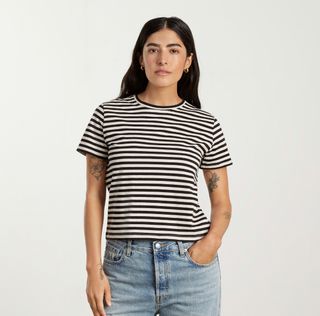 Everlane + The Organic Cotton Box-Cut Tee