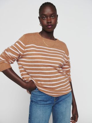 Reformation + Cashmere Boyfriend Sweater