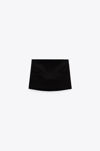 Zara + Minimalist Short Skirt