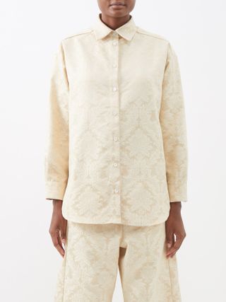 The Meaning Well + Kennedy Damask-Jacquard Deadstock Shirt