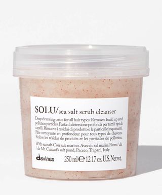 Davines + Solu Sea Salt Scrub Cleanser