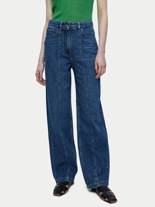 Jigsaw + Beck Tailored Loose Leg Jeans