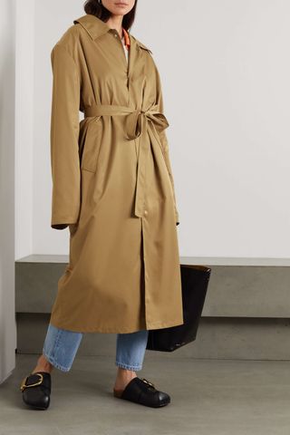 The Frankie Shop + Eddie Shell Trench Coat