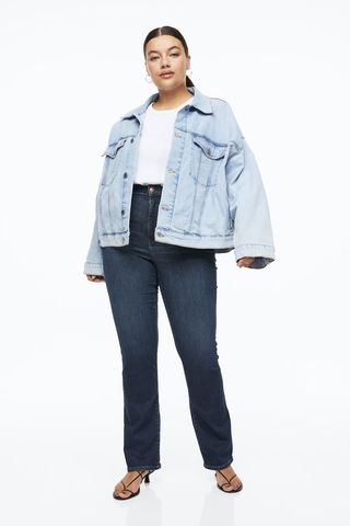 H&M+ + True to You Bootcut High Jeans