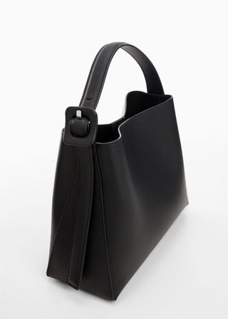 Mango + Shopper Bag With Buckle