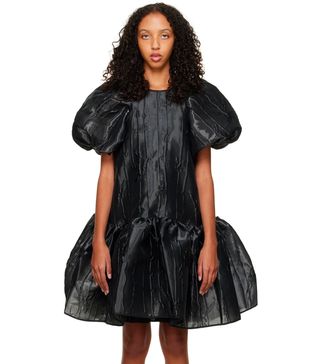 Cecilie Bahnsen + Black Alexa Mini Dress