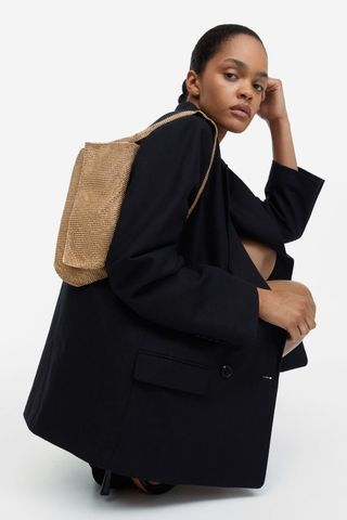 H&M + Rhinestone Shoulder Bag