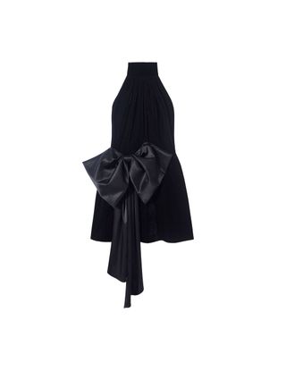 Harmur + Office Party Dress Black Velvet