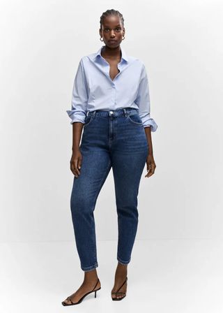 Mango + Mom Comfort High-Rise Jeans