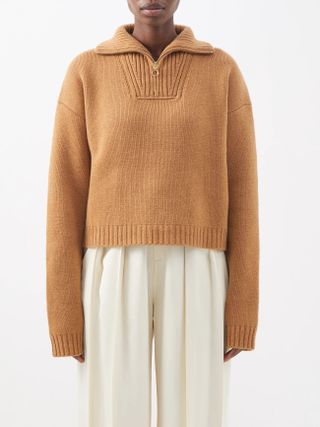 Nanushka + Kira Zipped Sweater