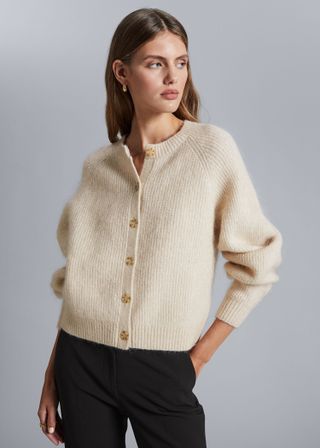 & Other Stories + Relaxed Knit Cardigan