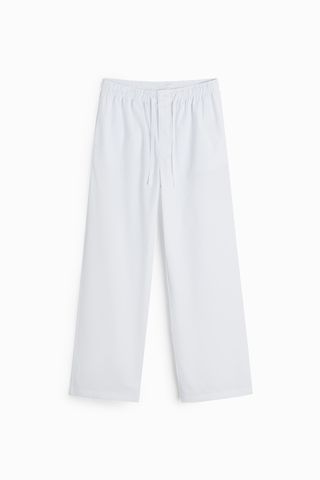 Zara + Poplin Pajama Pants