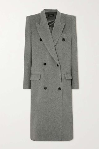 Isabel Marant + Enarryli Double-Breasted Wool and Cashmere-Blend Coat