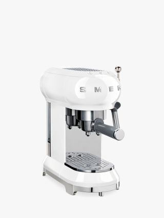 Smeg + ECF01WHUK Coffee Machine