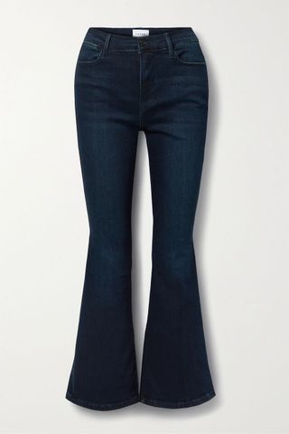 Frame + Le Pixie High-Rise Flared Jeans