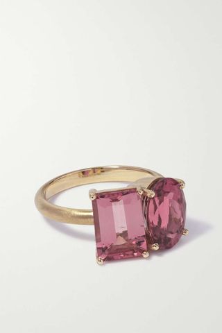 Irene Neuwirth + Gemmy Gem 18-Karat Rose Gold Tourmaline Ring