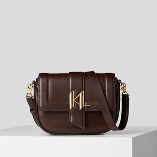 Karl Lagerfeld + K/SADDLE Shoulder Bag