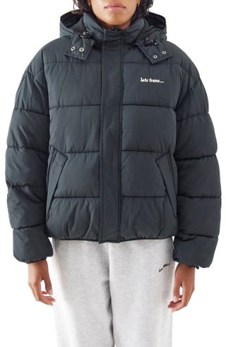 Iets Frans + Hooded Puffer Jacket