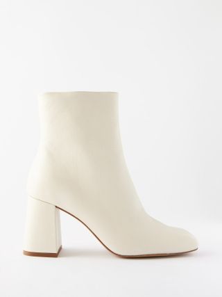 Souliers Martinez + Mirasierra 70 Leather Ankle Boots