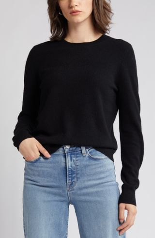 Nordstrom + Crewneck Cashmere Sweater