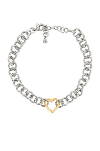 Lele Sadoughi + Sweetheart Chunky Chain Necklace