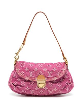 Louis Vuitton + 2006 Pre-Owned Monogram Jacquard Mini Pleaty Handbag