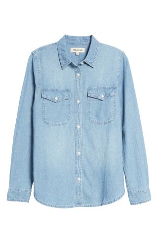 Madewell + Denim Button-Up Shirt