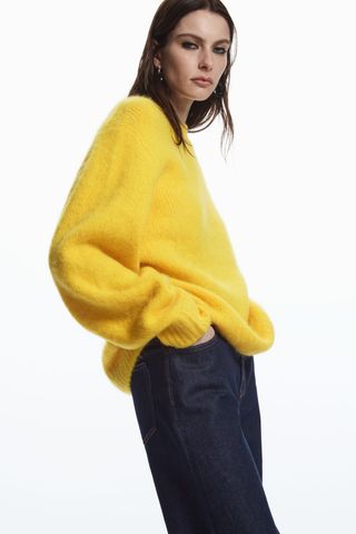 COS + Oversize Alpaca-Blend Sweater