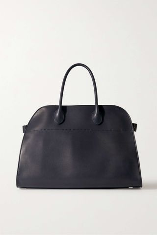 The Row + Margaux 15 Buckled Leather Tote