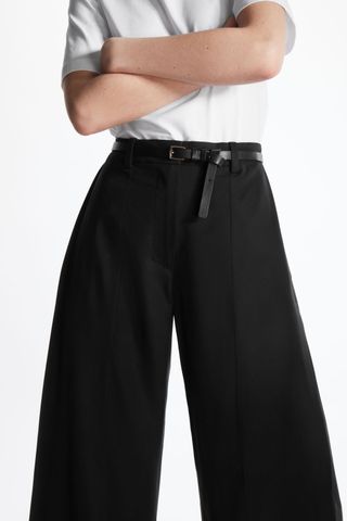 COS + Wide Leg Tailored Trousers