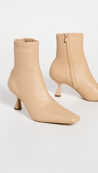 Loeffler Randall + Thandy Curved Heel Ankle Boots