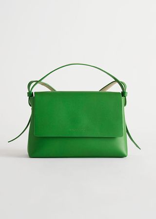 & Other Stories + Leather Crossbody Bag