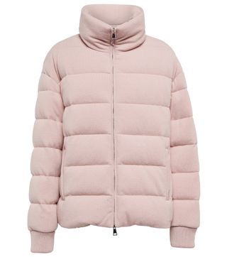 Moncler + Cayeux Wool And Cashmere Down Jacket