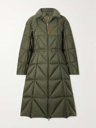 Moncler + Cerise Quilted Shell Down Coat