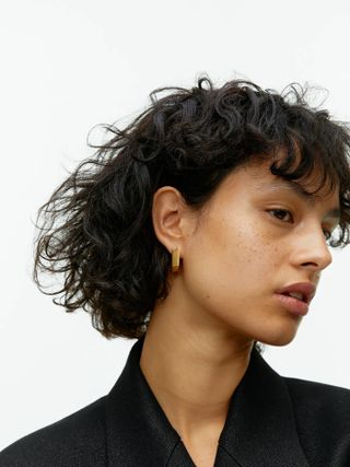 Arket + Chunky Gold-Plated Earrings