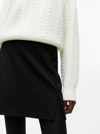 Arket + Mini Jersey Skirt
