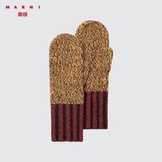 Uniqlo + Marni Mixed Colour Yarn Mittens