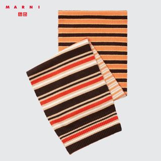 Uniqlo + Cashmere Striped Scarf