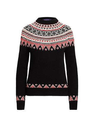 Ralph Lauren Collection + Fair Isle Crewneck Sweater