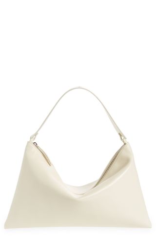 The Row + Emy Leather Top Handle Bag