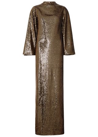 Borgo De Nor + Finley Sequin-Embellished Maxi Dress