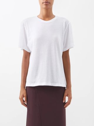 Raey + Crew-Neck Cotton-Blend T-Shirt