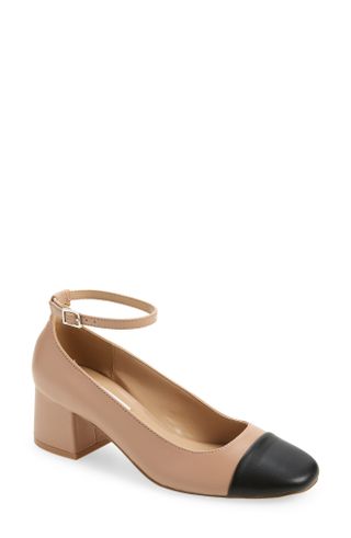 Steve Madden + Eli Block Heel Pump