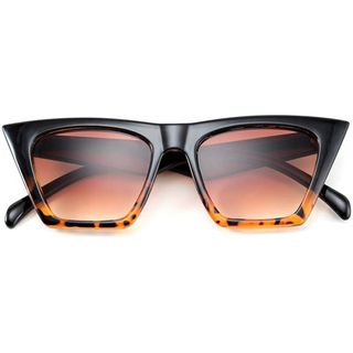 Feisedy + Square Cat Eye Sunglasses