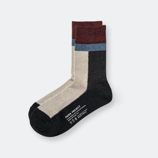 Lezat + Color Block Short Sock